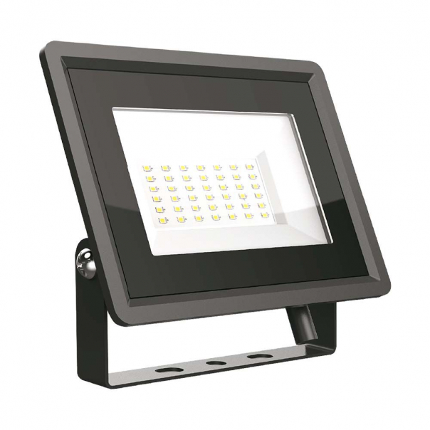 30W Naświetlacz LED / Seria: F-Class / Barwa:6500K / Obudowa: Czarna - 6745 - V-TAC