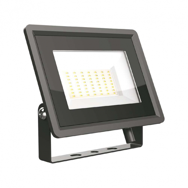 50W Naświetlacz LED / Seria: F-Class / Barwa:4000K / Obudowa: Czarna - 6750 - V-TAC