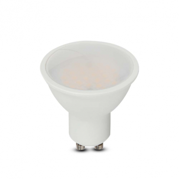 4.5W GU10 Żarówka LED / Chip SAMSUNG / Barwa:6400K / Kąt 110' / Trzonek:GU10 - 21203 - V-TAC