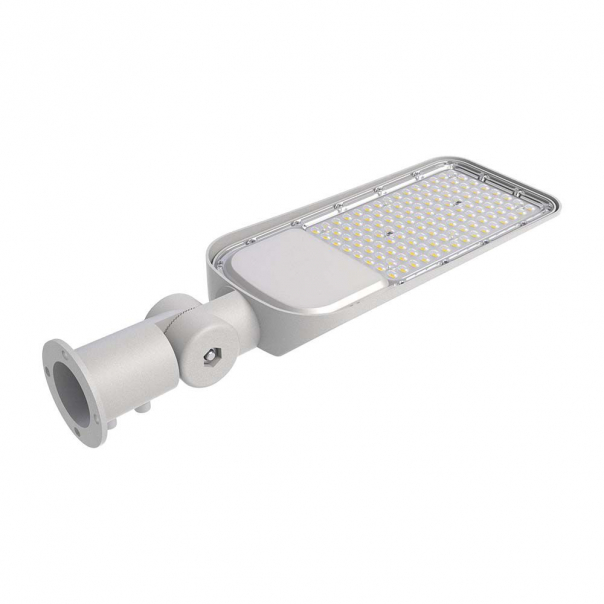30W Lampa uliczna LED z regulowanym uchwytem / Chip SAMSUNG / Barwa:4000K / Obudowa: Szara  - 20422 - V-TAC