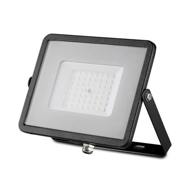 50W Naświetlacz LED SMD / Chip SAMSUNG / Barwa:6500K / Obudowa: Czarna - 21408 - V-TAC
