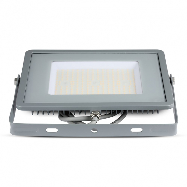 100W Naświetlacz LED SMD / Chip SAMSUNG / Barwa:4000K / Obudowa: Szara  / Wydajność: 115lm/w - 21770 - V-TAC