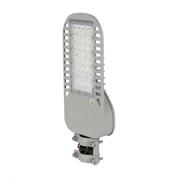  50W Lampa uliczna LED Slim / Chip SAMSUNG / Barwa:4000K / Wydajność: 135lm/w - 21958 - V-TAC