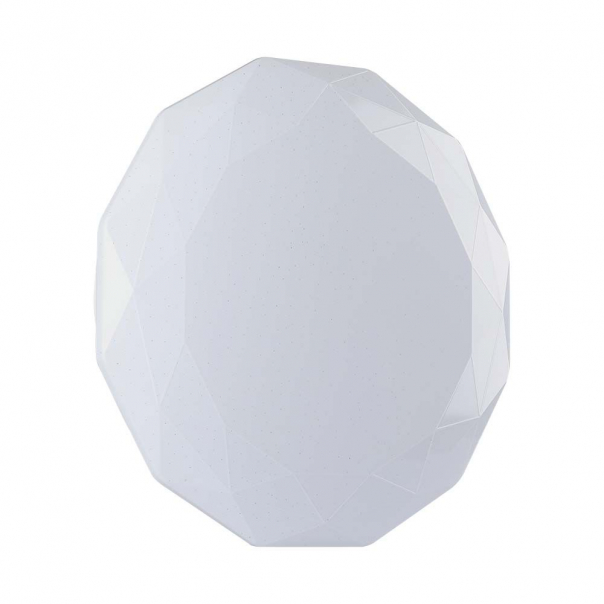  30W/60W/30W Dekoracyjny plafon LED / Barwa: 3w1 / Ściemniany / Klosz z efektem diamentu - 2114921 - V-TAC