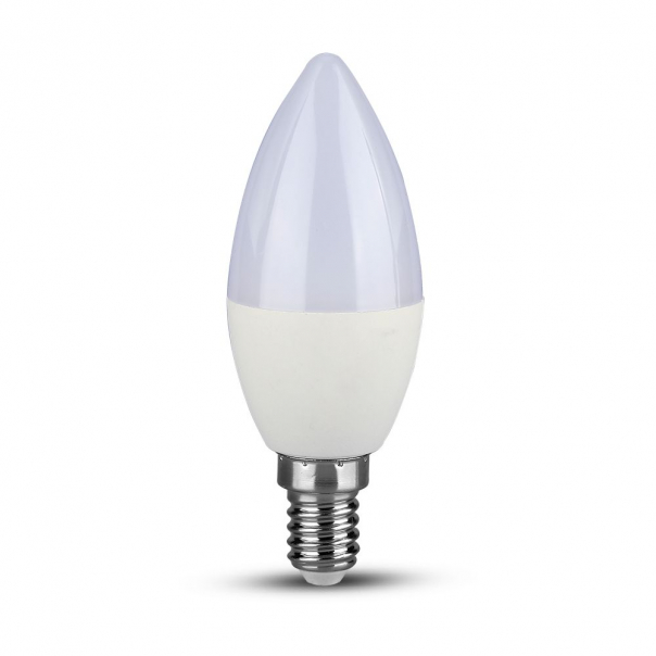 4.5W Żarówka LED C35 / Barwa:6500K / Trzonek: E14 - 2142411 - V-TAC