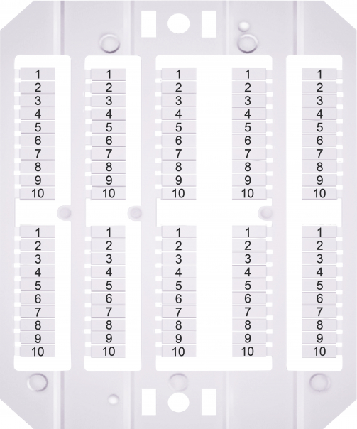 OZNACZNIK 1-10 (500 SZT.) ESP-SHZ/1/1_10 - 003903196 - ETI