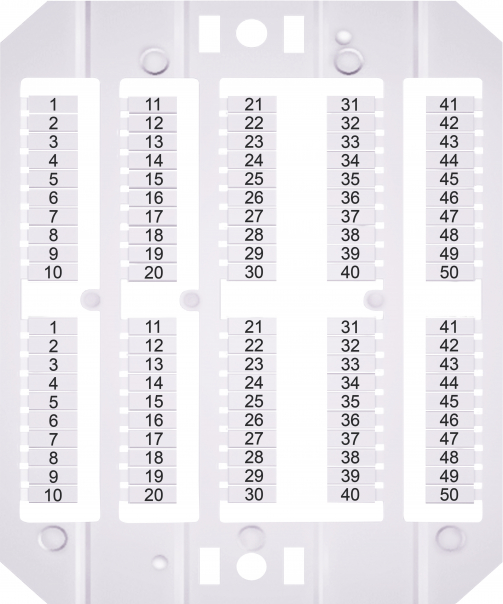OZNACZNIK 1-50 (500 SZT.) ESP-SHZ/1/1_50 - 003903197 - ETI
