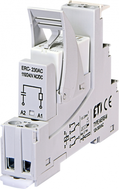 Gniazdo, podstawa typ M do przekaźnika MER2 MERB-M - 002473036 - ETI