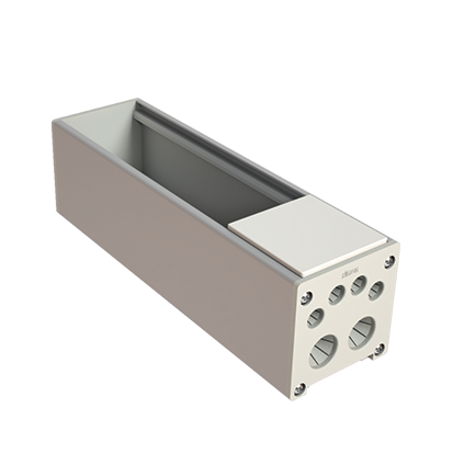 Ofiblok Compact podstawa 3x K45 (45x45mm); czysta biel Simon Connect - KFC203/9 - KONTAKT SIMON