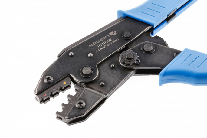 SZCZYPCE DO ZACISKANIA KOŃCÓWEK NIEIZOLOWANYCH 0,5~6,0 mm2 - HT1P202 - HOGERT