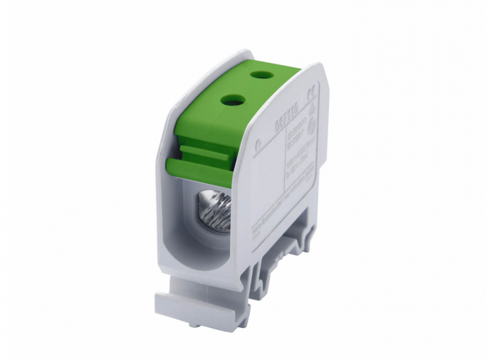 ZŁĄCZKA SZYNOWA GWINTOWA STB 16 AL/CU 87110 SIMBLOCK ZIELONY - 81000005 - SIMET