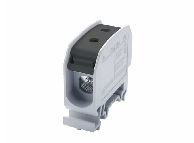 ZŁĄCZKA SZYNOWA GWINTOWA STB 16 AL/CU 87110 SIMBLOCK CZARNY - 81000007 - SIMET