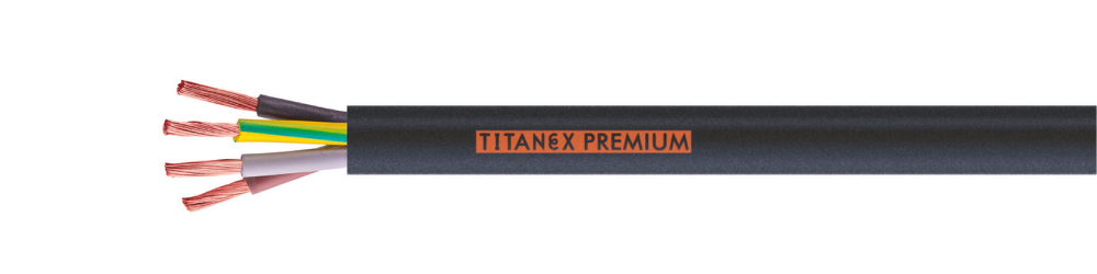 Titanex Premium H07 RN-F 3x1,5 specjalny bezhalogenowy kabel gumowy - 37028TP - KP HELUKABEL