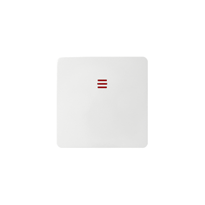 Klawisz z oczkiem do mechanizmów serii 75; biały - 82011-30 - KONTAKT SIMON