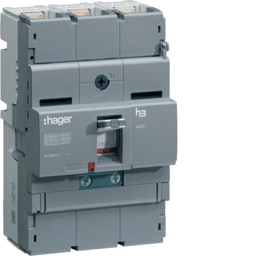 WYŁĄCZNIK MOCY X250 3-POLOWY 250A TM - HNB250H - HAGER