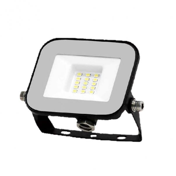 10W Naświetlacz LED SMD / Chip SAMSUNG / Barwa:6500K / Obudowa: Czarna - 10010 - V-TAC