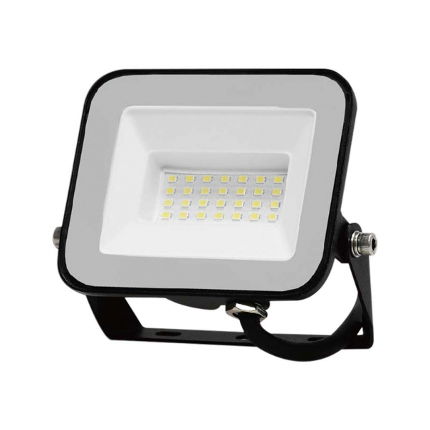 20W Naświetlacz LED SMD / Chip SAMSUNG / Barwa:4000K / Obudowa: Czarna - 10015 - V-TAC