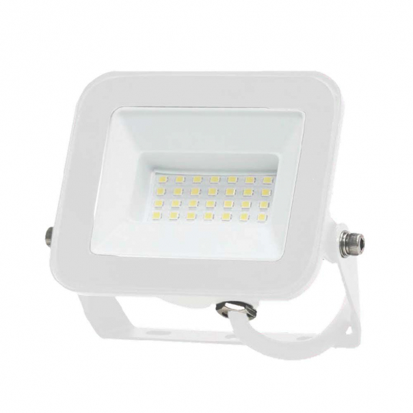 20W Naświetlacz LED SMD / Chip SAMSUNG / Barwa:4000K / Obudowa: Biała - 10018 - V-TAC