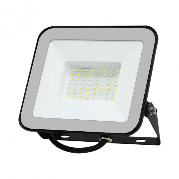 50W Naświetlacz LED SMD / Chip SAMSUNG / Barwa:6500K / Obudowa: Czarna - 10026 - V-TAC