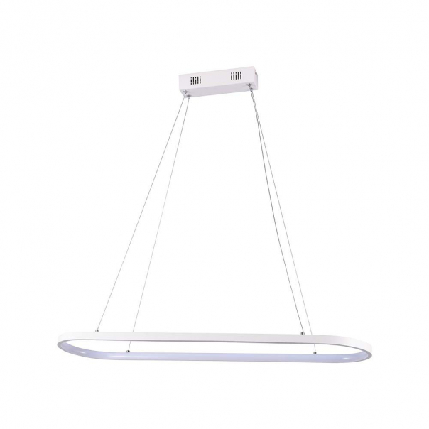 Lampa wisząca LED (80*20*100CM) / Barwa: 3000K / Obudowa: Biała             - 10056 - V-TAC