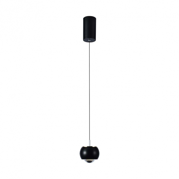 Lampa wisząca LED (10*10*100CM) / Barwa: 4000K / Obudowa: Czarna             - 10077 - V-TAC