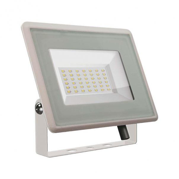 30W Naświetlacz LED / Seria: F-Class / Barwa:3000K / Obudowa: Biała - 6746 - V-TAC