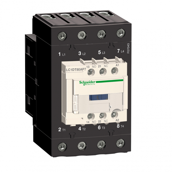 STYCZNIK 80A AC1 4 BIEGUNOWY 415V CEWKA 230V AC 50/60HZ EVERLINK - LC1DT80AP7 - SCHNEIDER ELECTRIC