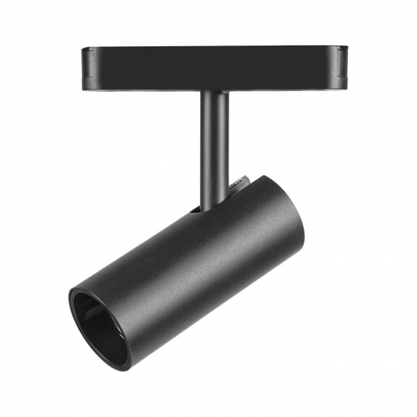 11W Lampa na Szynoprzewód SLIM MAGNETIC / Barwa: 4000K / Obudowa: Czarna         - 10251 - V-TAC