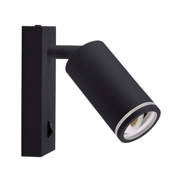 Naścienny Spotlight LED GU10 / Obudowa: Czarna                - 10294 - V-TAC