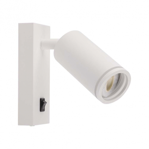 Naścienny Spotlight LED GU10 / Obudowa: Biała                - 10295 - V-TAC