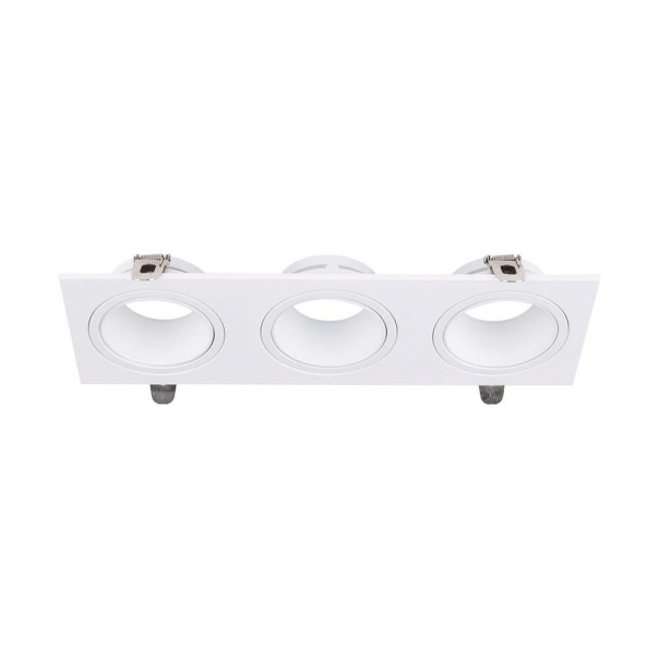 Oprawa Spotlight LED z 3 wejściami / Kolor: Biały              - 10299 - V-TAC
