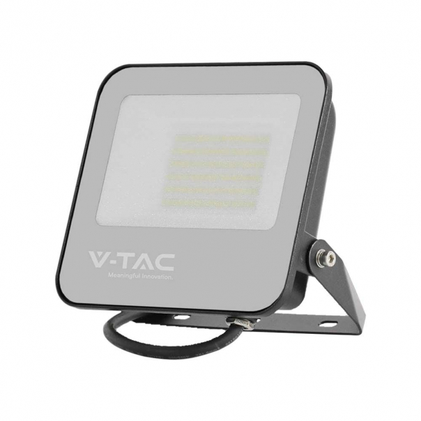 50W Naświetlacz LED SMD / Chip SAMSUNG / Barwa:4000K / Obudowa: Czarna / Skuteczność 160lm/W - 10354 - V-TAC