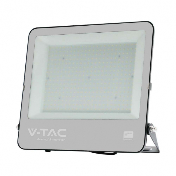300W Naświetlacz SMD LED / Chip Samsung / Przewód: 1m / Barwa: 4000K / Obudowa: Czarna  / Skuteczność 135lm/w - 10367 - V-TAC