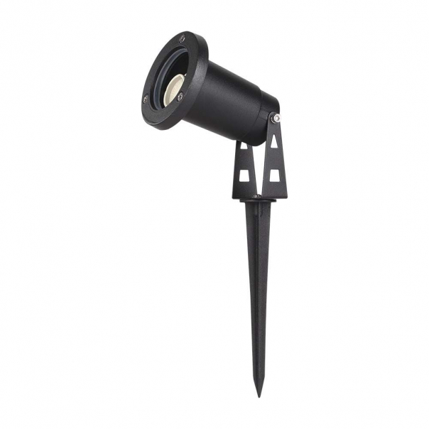 Oprawa ogrodowa SPIKE / Gniazdo: GU10 / Obudowa: Czarny / IP65 - 10372 - V-TAC