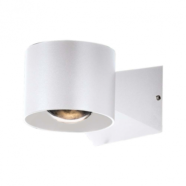 5W Lampa Ścienna LED / Barwa: 3000K / Obudowa: Biała             - 10443 - V-TAC