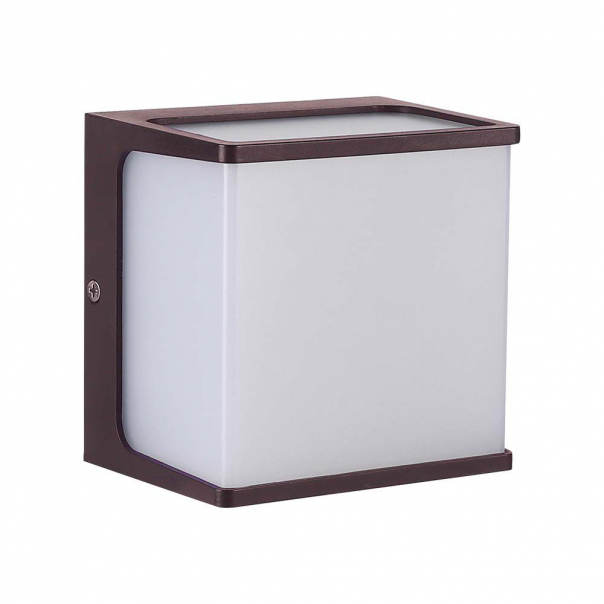 8W Lampa ścienna LED / Barwa: 4000K / Obudowa: Brązowa             - 10283 - V-TAC