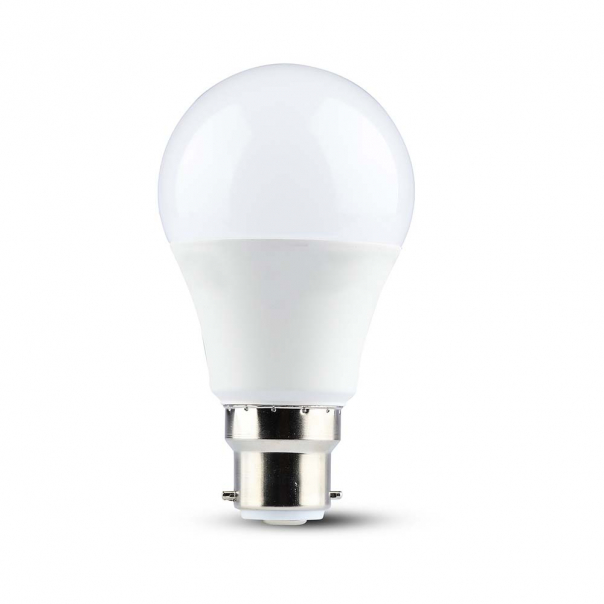 8.5W Żarówka LED A60 / Barwa:3000K / Trzonek:B22 - 217422 - V-TAC