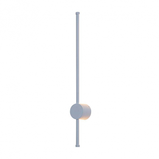 12W Lampa ścienna LED / Barwa: 3000K / Obudowa: Biały / IP54 / Pionowa - 6832 - V-TAC