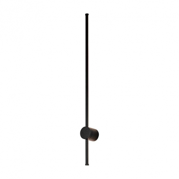 12W Lampa ścienna LED / Barwa: 3000K / Obudowa: Czarny / IP54 / Pionowa - 6834 - V-TAC