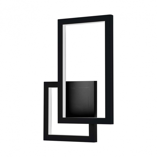 20W Lampa ścienna LED / Barwa: 4000K / Obudowa: Czarny / IP54 - 6843 - V-TAC