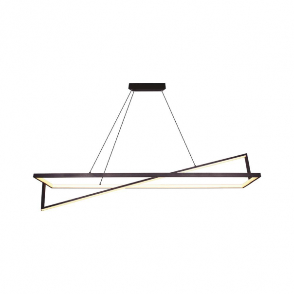 45W Lampa wisząca dekoracyjna LED TRIAC / Ściemniana / Barwa: 3000K/ Kolor: Czarny         - 6906 - V-TAC