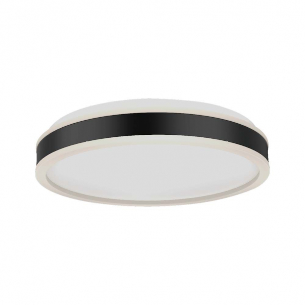 42W Lampa dekoracyjna LED TRIAC / Ściemniana / 4000K / Kolor: Czarny / Kształt: Okrągły        - 6911 - V-TAC