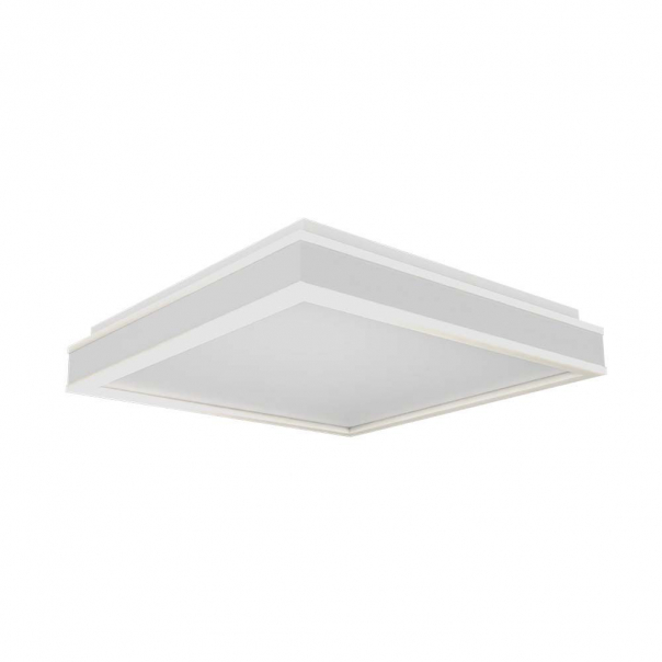 38W Lampa dekoracyjna LED 4000K / Kolor: Biały / Kształt: Kwadratowy            - 6915 - V-TAC