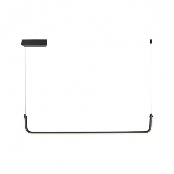 12W Lampa wisząca dekoracyjna LED  4000K / Kolor: Czarny             - 6939 - V-TAC