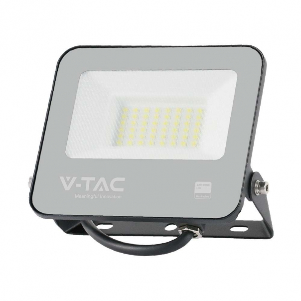 30W Naświetlacz LED SMD / Barwa:6500K / Obudowa: Czarna  / Skuteczność 185lm/W - 9891 - V-TAC
