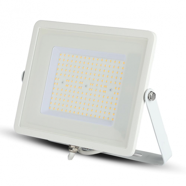 100W Naświetlacz LED SMD / Chip SAMSUNG / Barwa:4000K / Obudowa: Biała  / Wydajność: 115lm/w - 21768 - V-TAC