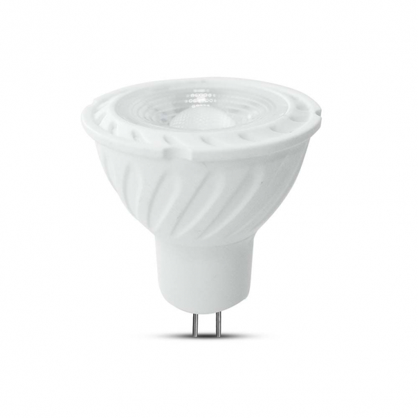 6W MR16 Żarówka LED / Chip SAMSUNG / Barwa:3000K / Kąt 38' / Trzonek:G5,3 - 21207 - V-TAC