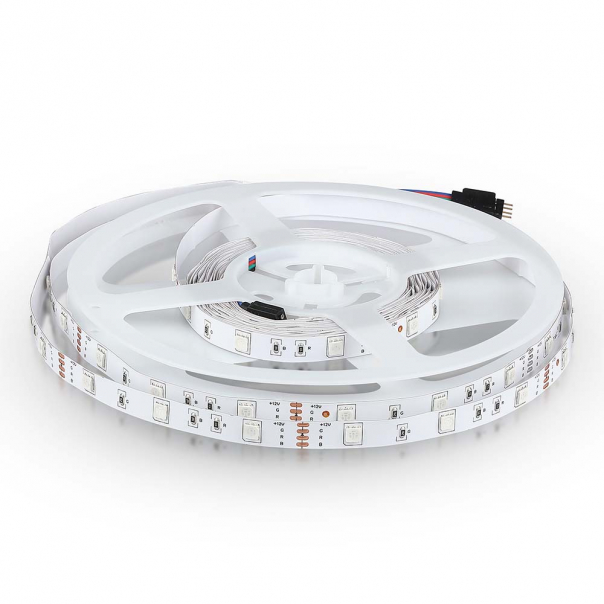 6W Taśma LED / Barwa: RGB / IP20 / Rolka:5m - 212124 - V-TAC