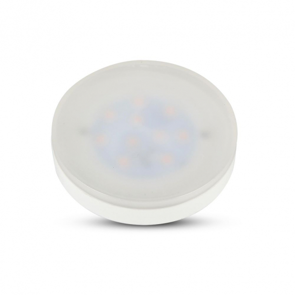 7W Żarówka LED / Chip SAMSUNG / Barwa:6400K / Trzonek:GX53 - 21224 - V-TAC