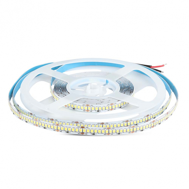 18W Taśma LED / Barwa:3000K / IP20 / Zasilanie: 24V / Rolka:5m - 212599 - V-TAC